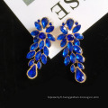 Shangjie OEM Joyas Wholesale Fashion Femmes Fleur Boucles d&#39;oreilles Pendant Boule d&#39;oreille en verre Blue Boucle d&#39;oreille en dentelle Géométrique Boucle d&#39;oreilles irrégulières